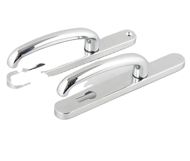 maniglie per porte in zinco